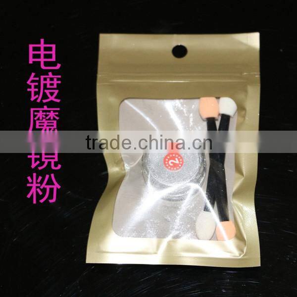New arrival nail chrome powder with 12 colors nail mirror pigment powder