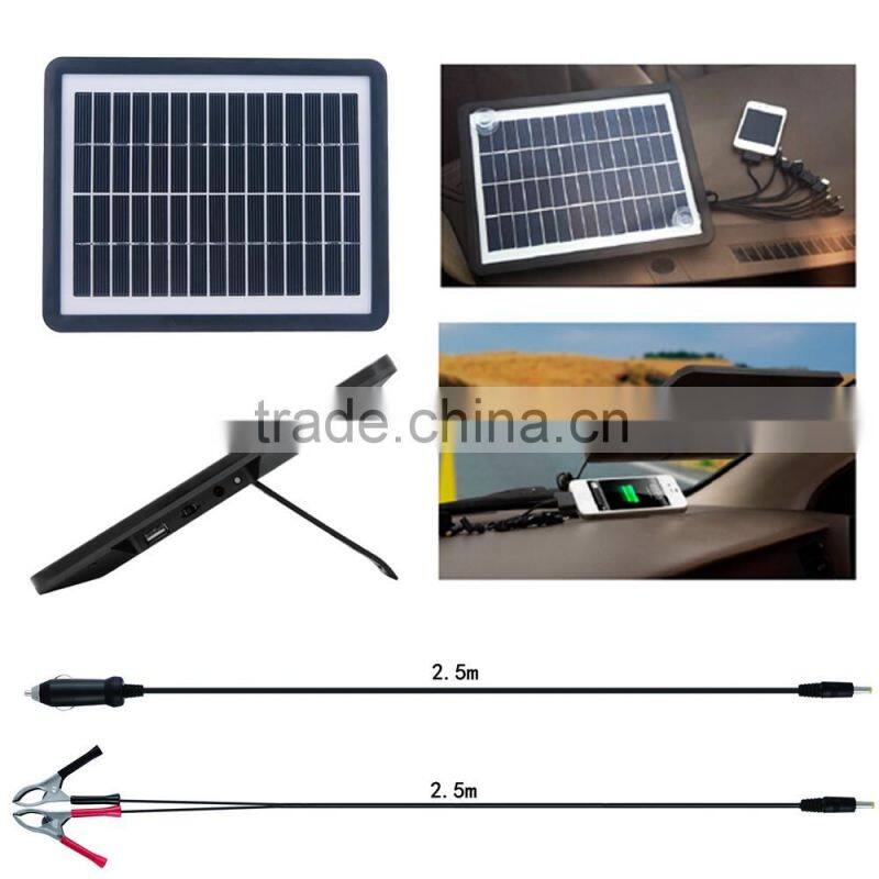 solar powered car auto boat mower marine trickle charger 18v battery maintainer