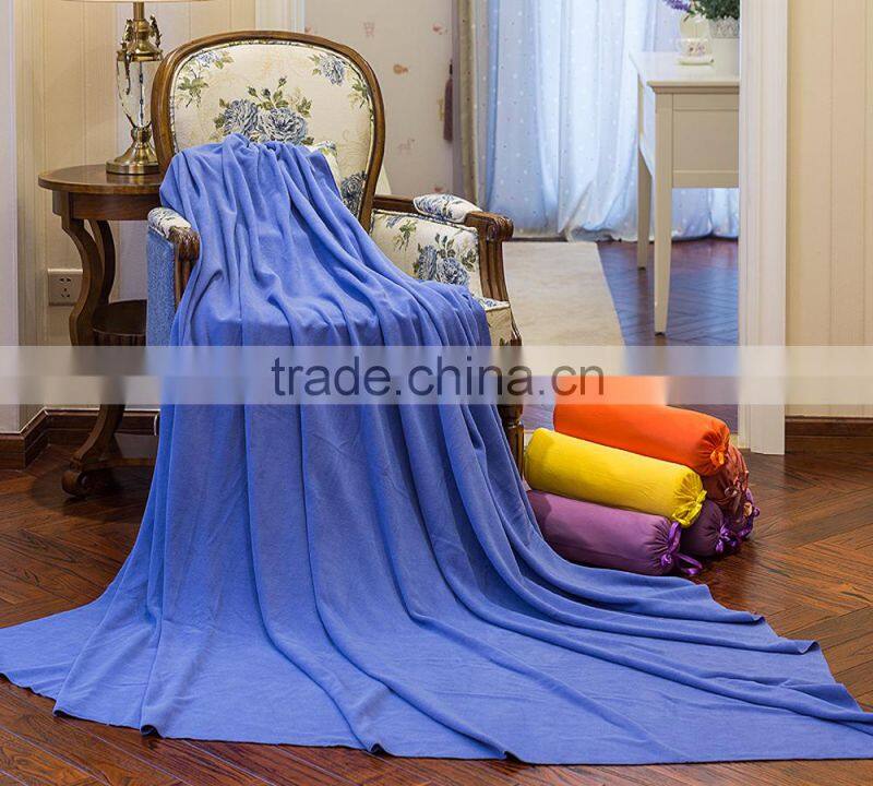 Microfiber fleece coral fleece blanket with printed pattern design