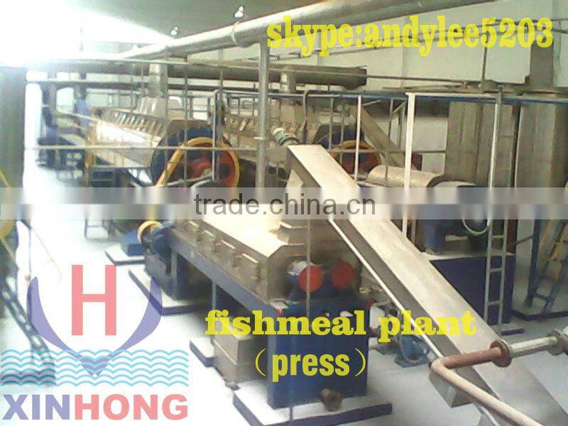 twin screw press for fishmeal plant