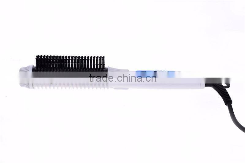 2 in 1 electric professional magic hair comb straightener SH-8032