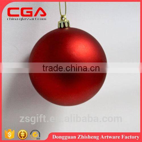 Handmade round plastic balls for christmas indoor decor ball Small christmas accessory