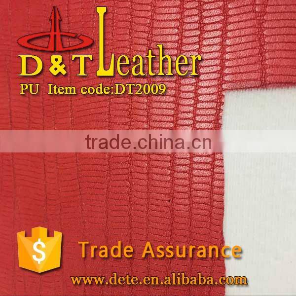 china synthetic leather , new design For shoes/bags