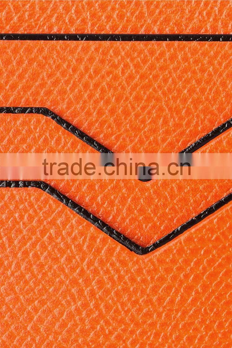 Top grain leather in high quality standard leather card holder for business
