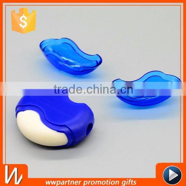 Multifunction Low MOQ Custom Rubber Eraser with Pencil Sharpener