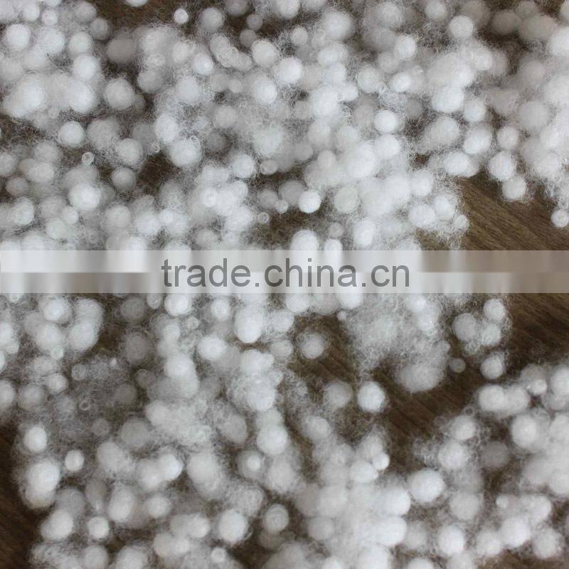 Elastic polyester fiber ball making machine in manufacturer of qingdao