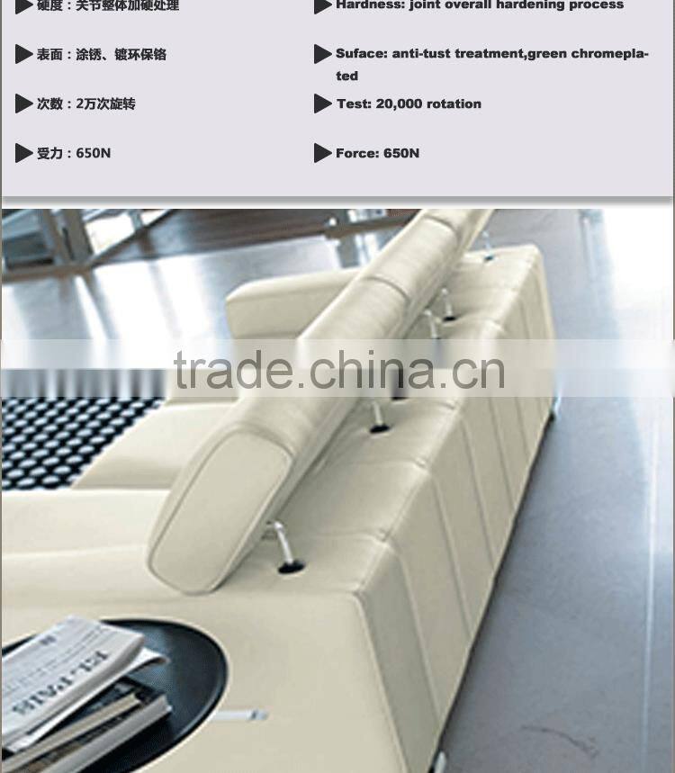 Hinge for sofa headrest joint small concealed hinges sofa accessory sofa hinge