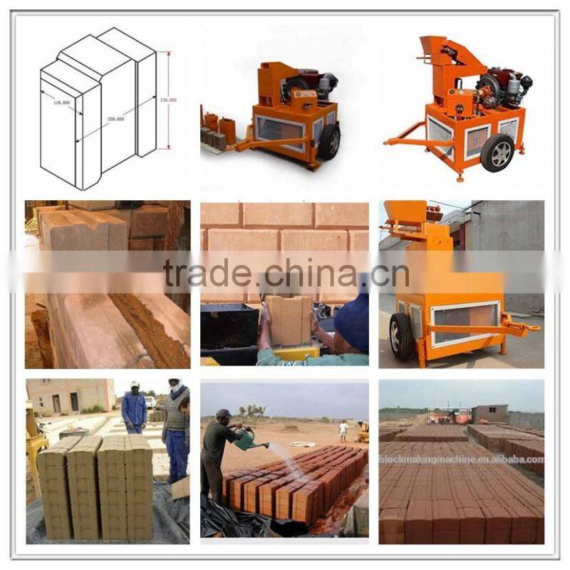 HR1-20 hydraform solid interlocking brick making machines price in South Africa