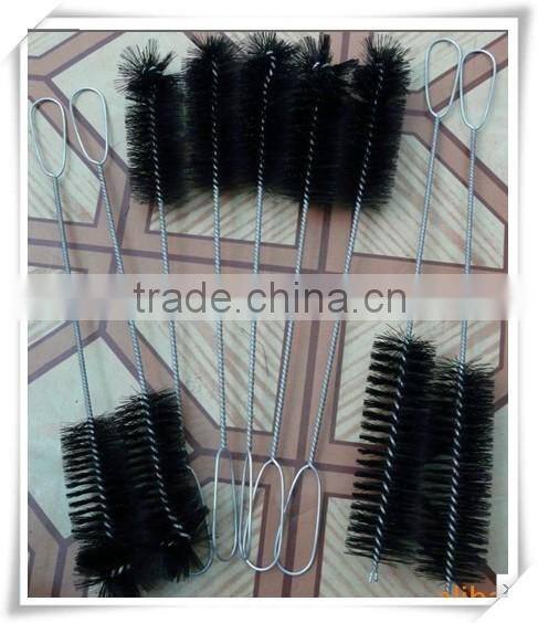 simple cheap plastic industrial pipe tube leaning brush bb014