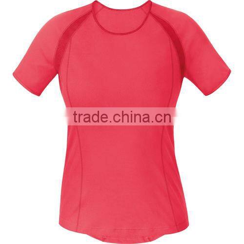 Custom simple comfortable women running shirt