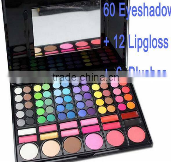 High quality 78 colorful eyeshadow bright eyeshadow beauty eyeshadow