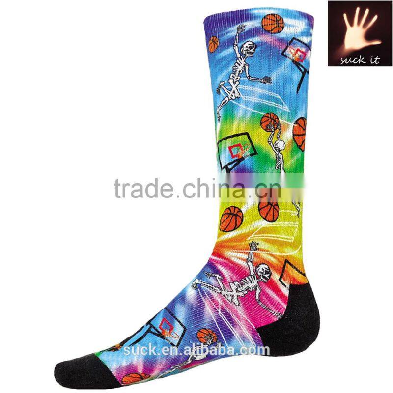 buy wholesale direct from china custom boys calf compression basketball socks elite
