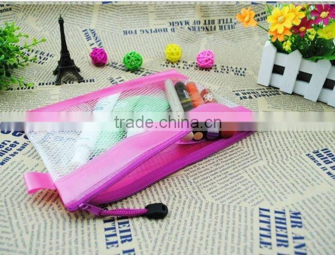 Various Size Zipper Top PVC Standing Up Pouch