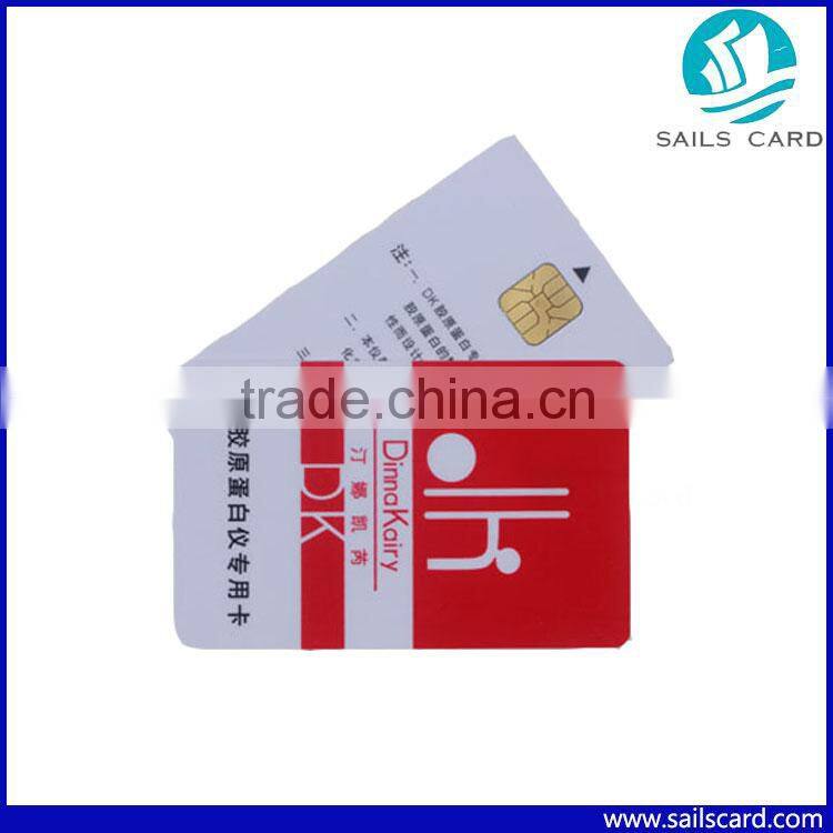 Professional PVC Contact IC Cards(SLE5542/SLE5528 etc) With High Quality