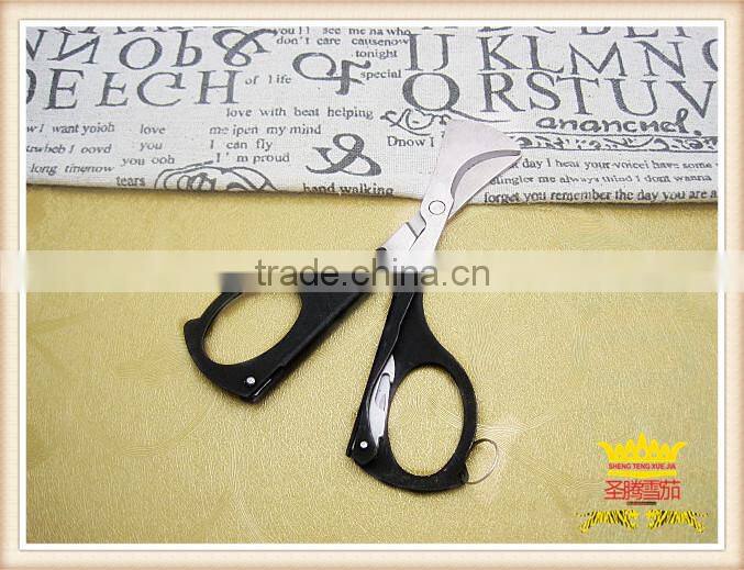 Double stainless steel cigar scissors