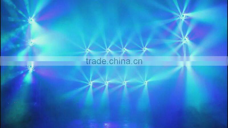 19x15W Bee Eye RGBW 4in1 LED Rotating Beam Zoom DMX Moving Head stage show light