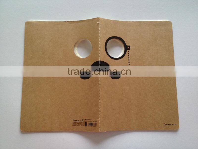 kraft notebook, A4 notebook with good quality