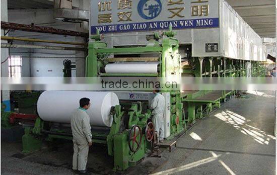 High technology 2880-type fourdrinier multi-cylinder cultural paper machine line