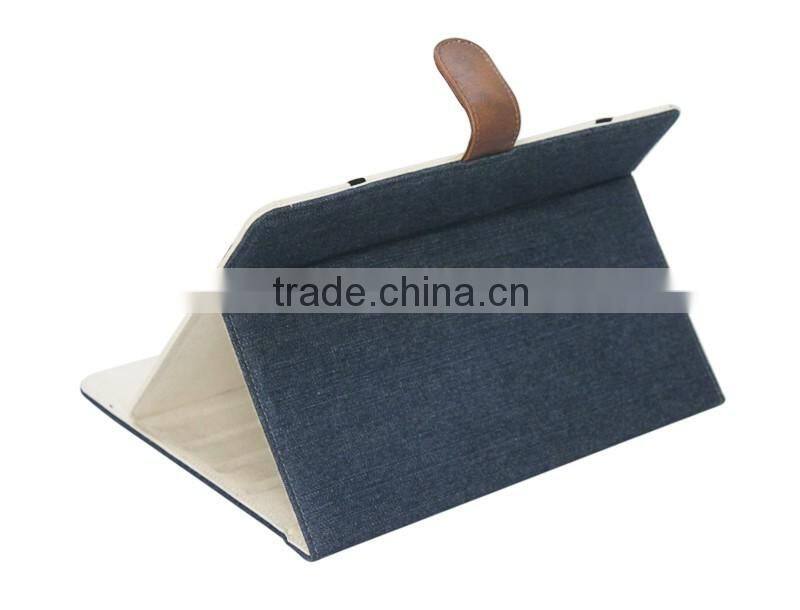 4 elastic bands stand horizontal fashion universal tablet case leather cover