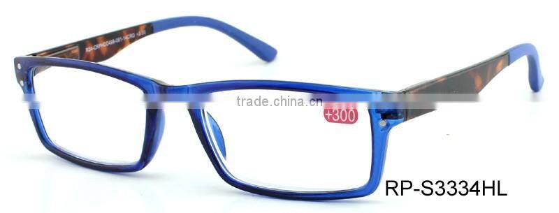 Wholesale grad. demi fashion design cheap promotional reading glasses with pouch