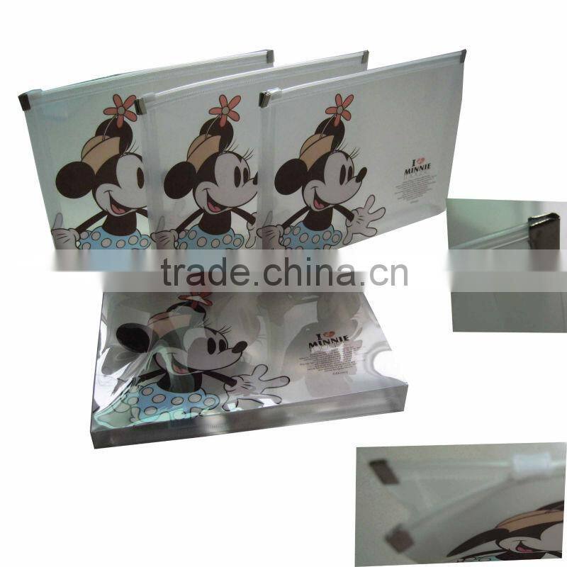New brand school pp zipper bags