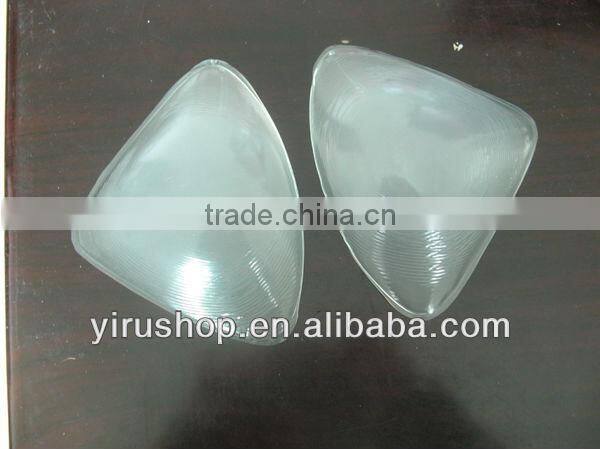 crystal Silicone artificial Breast Pads for swimwear washable and absorbent