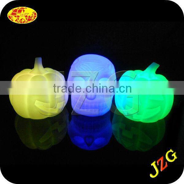 wholesale halloween skull for halloween decorations led night light glow in the dark plastic halloween skull head