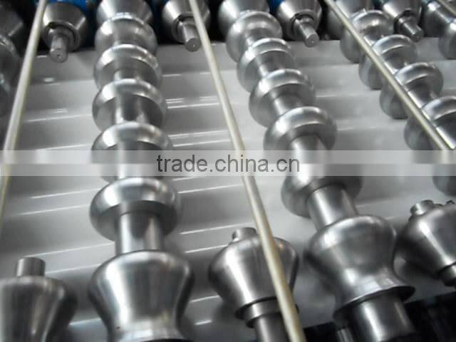 Steel Corrugated Stainless Roofing Sheet Roll Forming Machine / Metal Roofing Sheet Forming Machine