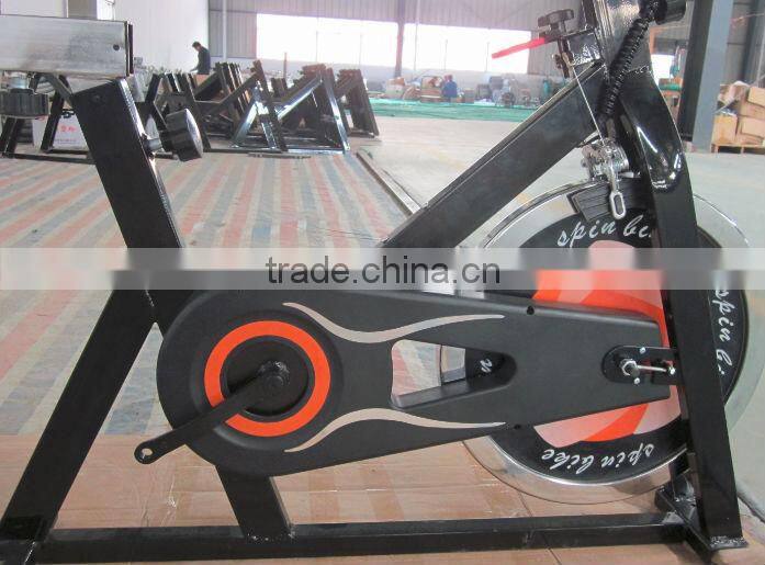 commercial gym equipment professional belt drive spin bike