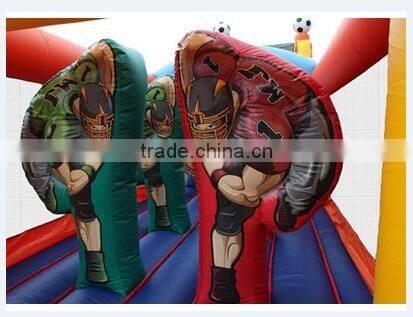3.5mWx20mLx6mH giant inflatable obstacle course outdoor inflatable games for adult