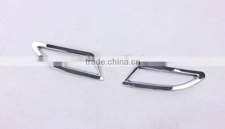 Rear Fog Light Lamp Cover ABS Chrome 2 Pcs For F-oc us Hatchback Car 2012 Accessories