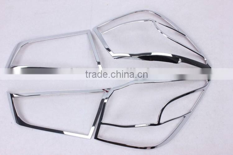 ABS Chrome Tail Light Lamp Cover 4 Pcs For ASX 2013 Accessories