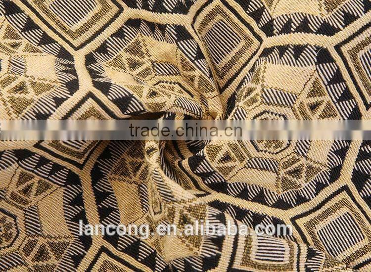 Famous Brand high quality geometric pattern sofa fabric
