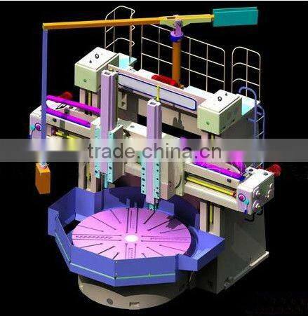 DVT630 automatic CNC double column Vertical turning lathe