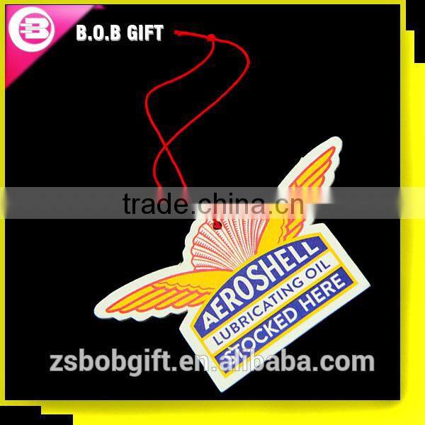 Pretty cotton paper hanging car air freshener