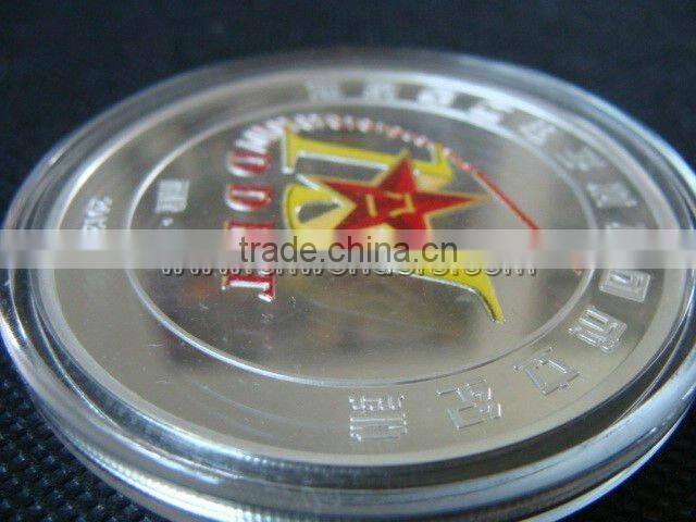 High quality customized silver coin