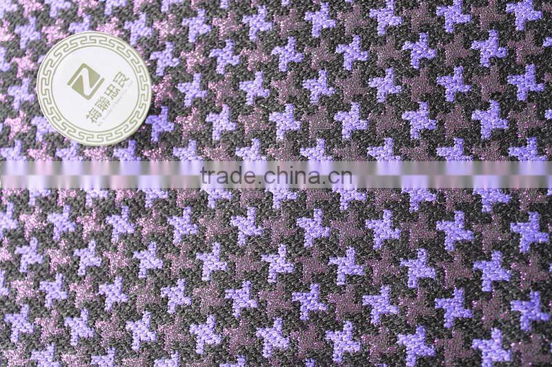 Jacquard fabric for winter 2016 acrylic polyester jacquard fabric for dresses