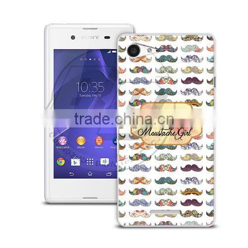 UV Printed Case Cover Skin For Sony Xperia E3, Hard Plastic Case For Sony E3