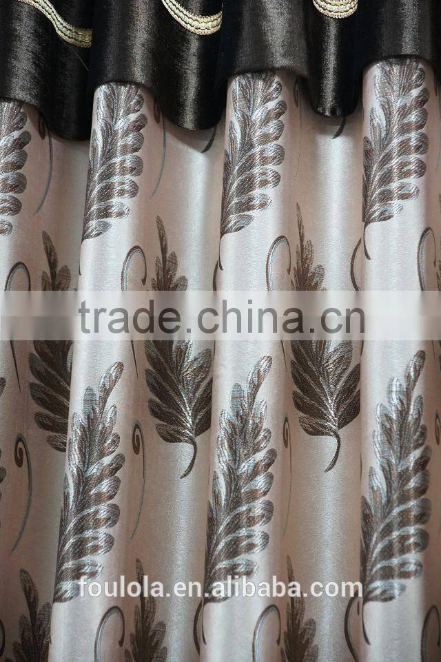 100 percent polyester yarn dyed curtain fabric blackout fabric blackout curtain fabric