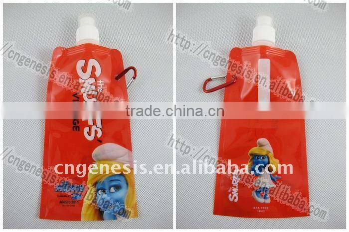 Top Selling Products In Alibaba Reusable Plastic Foldable Water Bottle