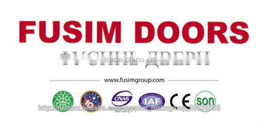 Surface finished Interior wooden door with elegant design Italy style
