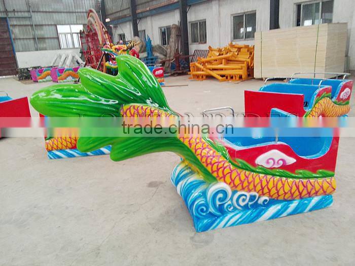Theme Park Games For Sale Children Ride Mini Roller Coaster Dragon