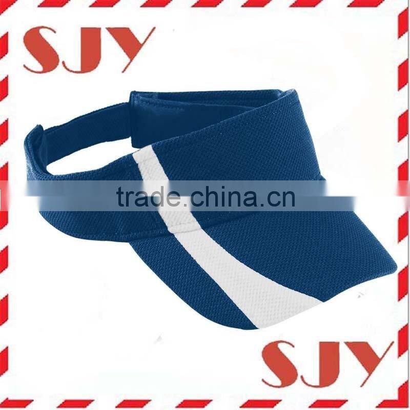 Kids' adjustable wicking mesh two-color sun visor hat