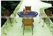 High quality modern mosaic furniture bistro set