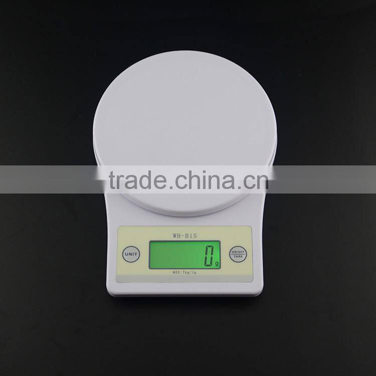 7kg/1g Digital Kitchen & Food Scale with three units