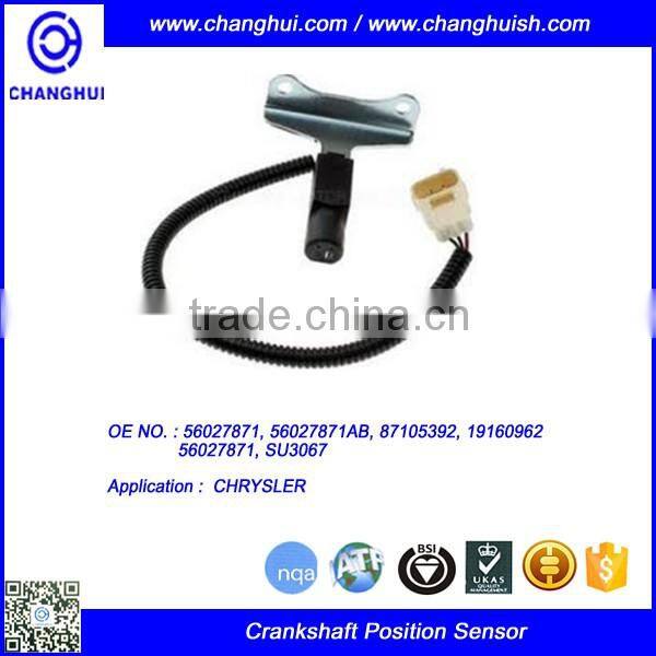 High Quality Auto Crankshaft position sensor 56027871 56027871AB 87105392 19160962 SU3067 CHRYSLER
