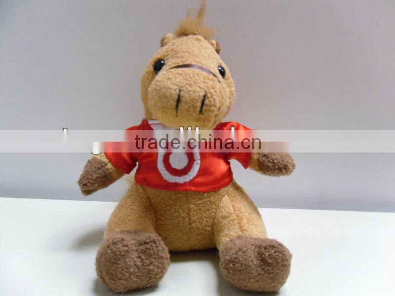 6 inch Red T-shirt Horse