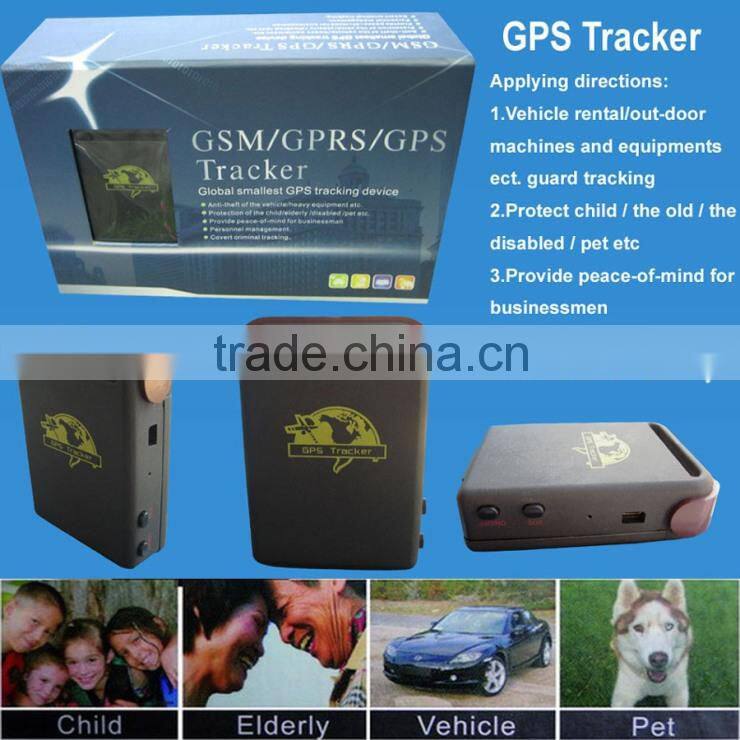 Cheapest Sim Card Vehicle GPS Tracker TK 102B