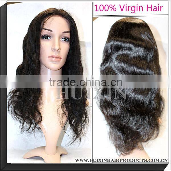 Top Selling Products 2013 Full Lace Wig With Baby Hair