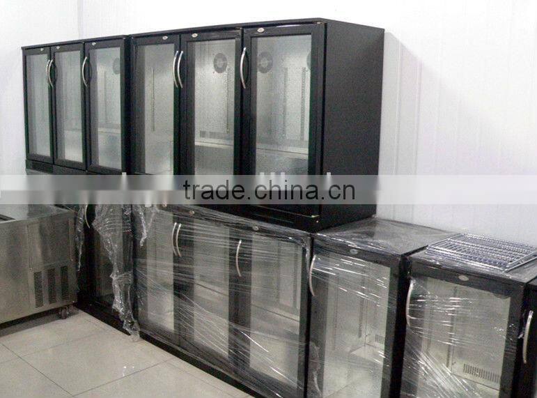 98L Black Mini Bar Fridge with CE & Rohs Certificate
